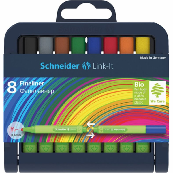 Schneider Link-IT 0,4mm 8 ks mix barev