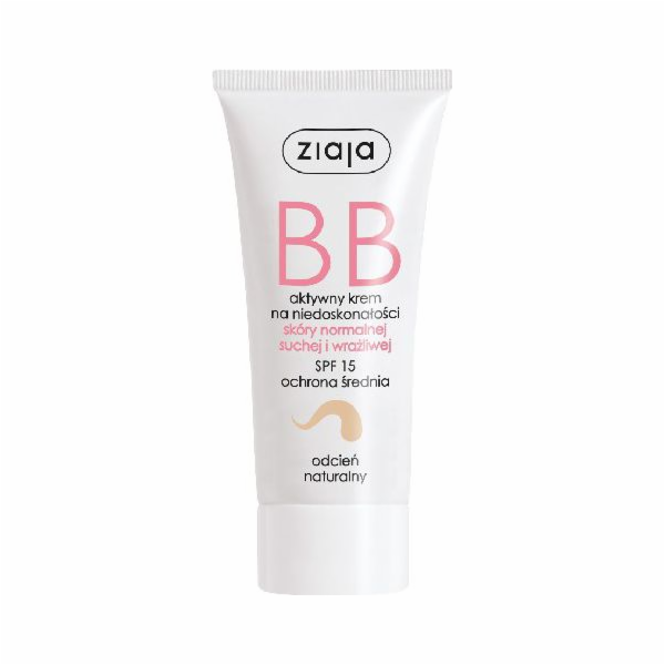 Ziaja BB krém pro normální pleť přírodní odstín 50 ml