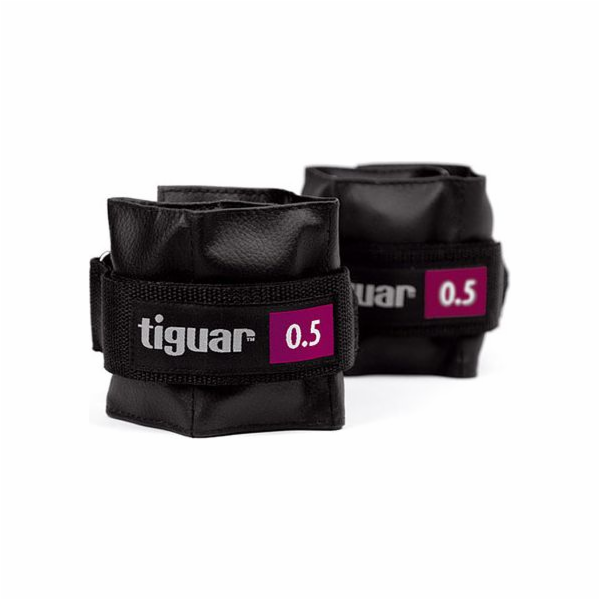Závaží na suchý zip Tiguar černé 2x0,5kg (TI-OB00005)