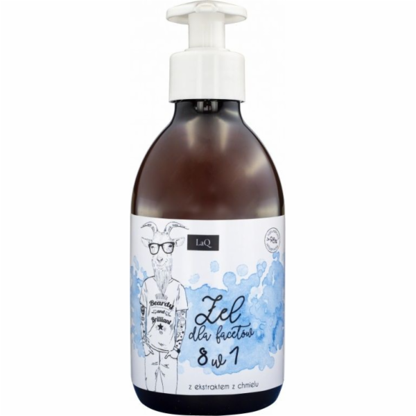 LaQ LaQ Sprchový gel pro muže 8v1 500ml