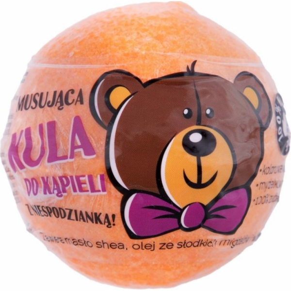 LaQ Sparkling ball s překvapením Orange 120g