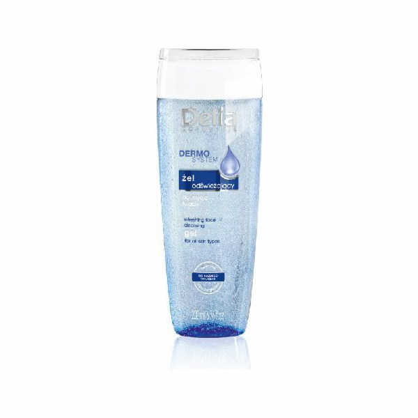 Delia Dermo System Osvěžující mycí gel na obličej 200 ml