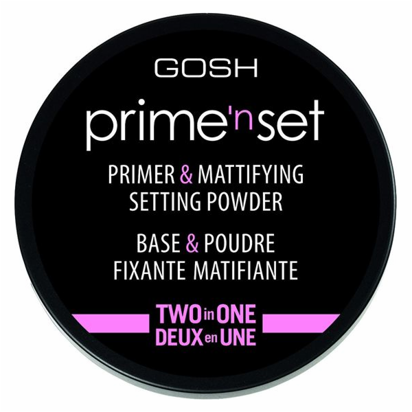 Gosh Gosh Matt Powder 2v1 Fixační a matující pudr/báze 2v...