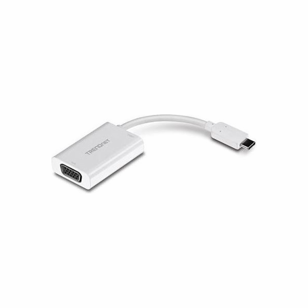 TRENDnet USB-C - VGA USB adaptér bílý (TUC-VGA2)