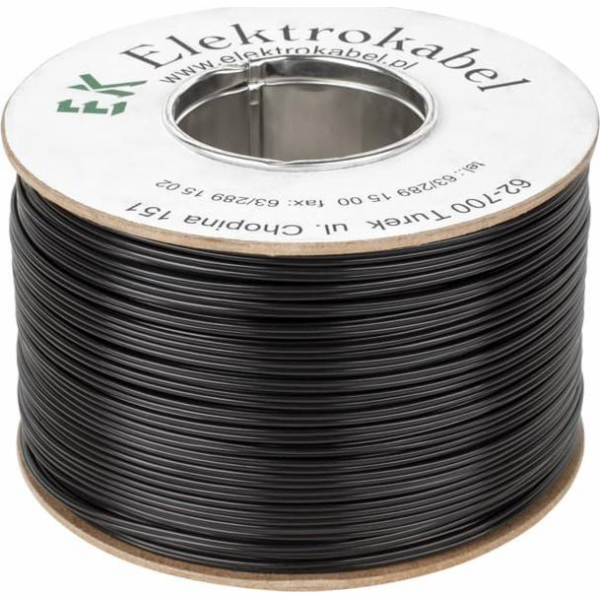 LP kabel SMYp reproduktorový kabel 2 x 0,5mm černý 200m