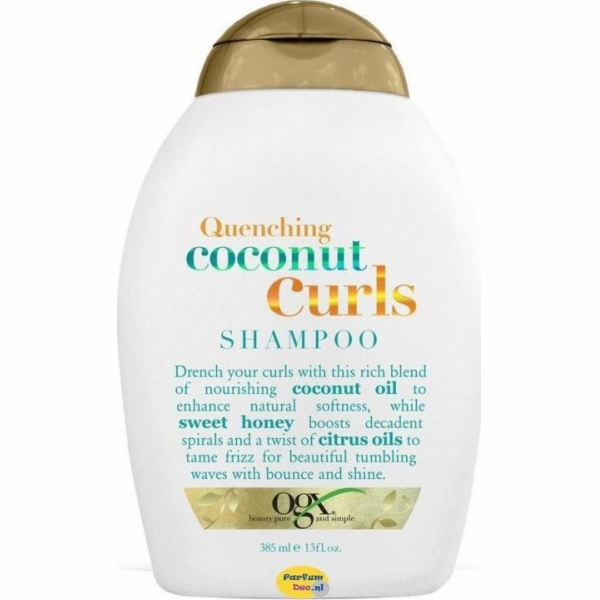 Organix Cosmetix Quenching + Coconut Curls šampon pro kud...