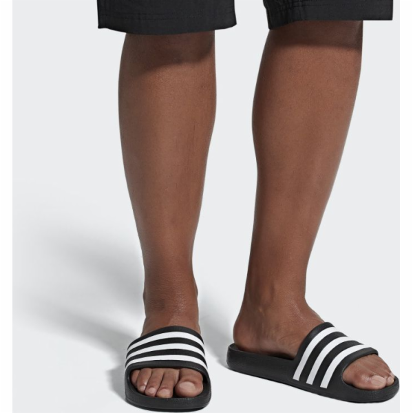 Adidas Adilette Aqua pánské žabky, černé, velikost 43 (F3...