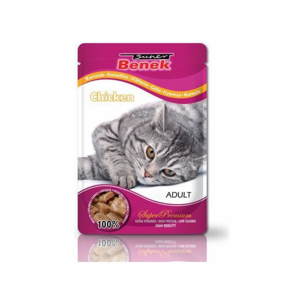 SUPER BENEK Beef in sauce - wet cat foo