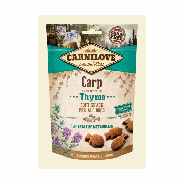 CARNILOVE Soft Carp+Thyme dog treat - 2