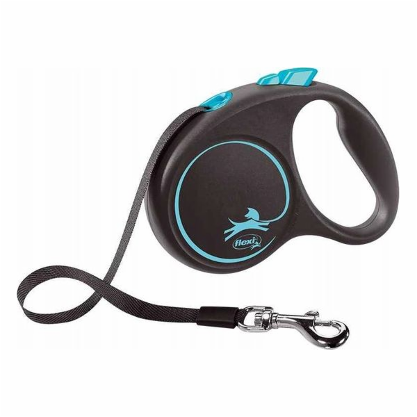 Flexi Automatic leash Black Design S 5 