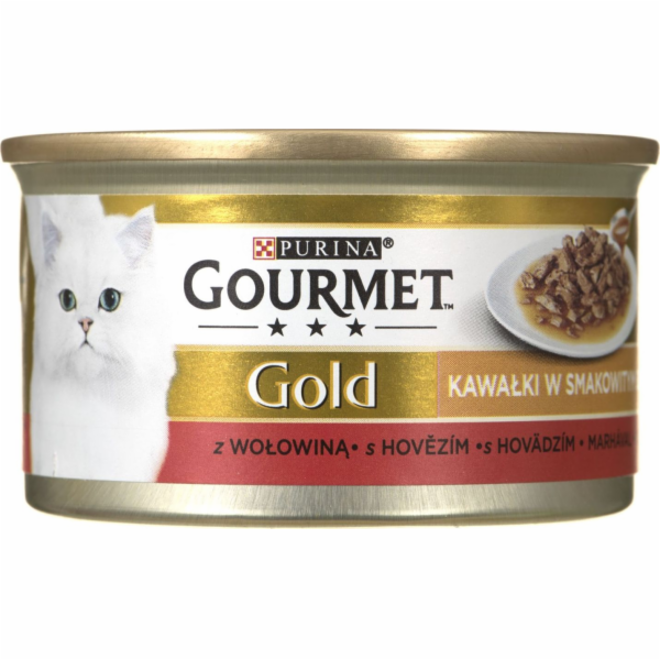 GOURMET Gold Sauce Delight Beef - wet c