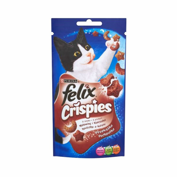 FELIX Crispies Beef  Chicken - dry cat 