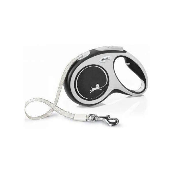Flexi New COMFORT 8 m Black  Grey Dog R