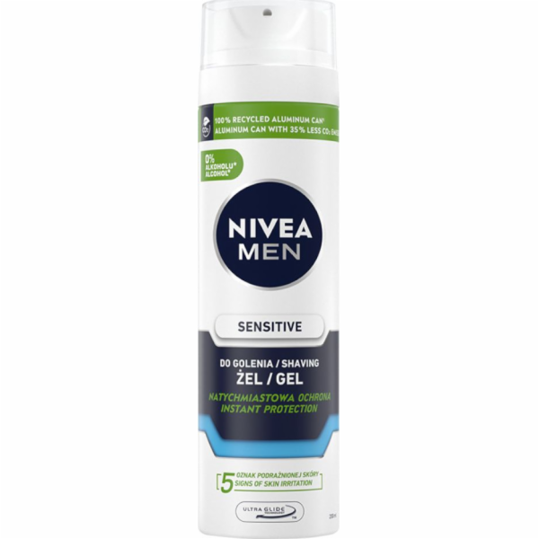 Nivea MEN Zklidňující gel na holení 200 ml