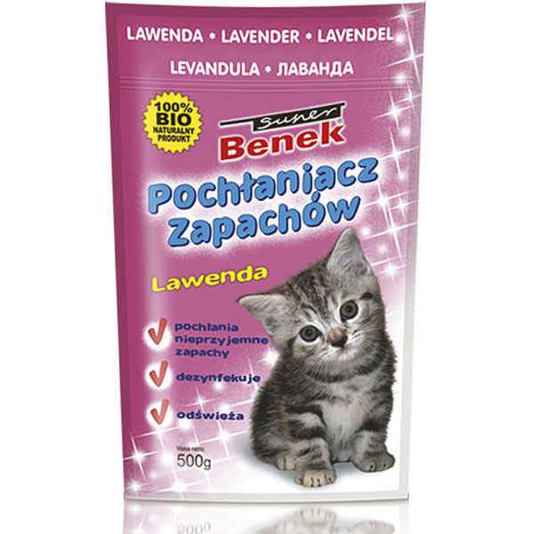 CERTECH Super Benek Pohlcovač pachů Levandule 