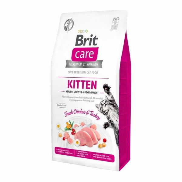 Brit 8595602540662 cats dry food 7 kg A