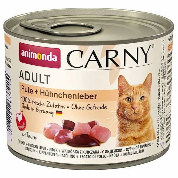 ANIMONDA Cat Carny Adult Turkey with ch