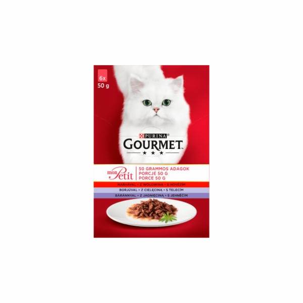 GOURMET Mon Petit Meat Mix - wet cat fo