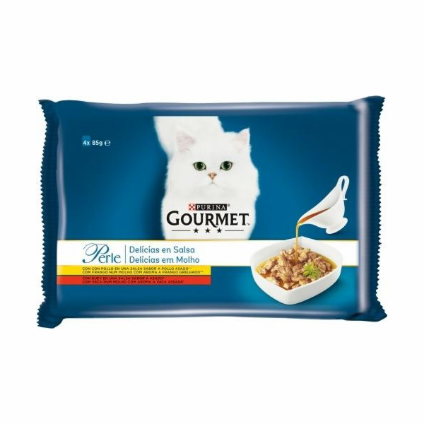 Gourmet Perle mini filets in sauce 4x85