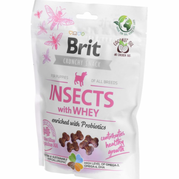 Brit Care Dog Insects&Whey - Dog treat 