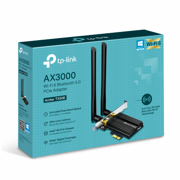 TP-LINK AX3000 Wi-Fi 6 Bluetooth 5.0 PC