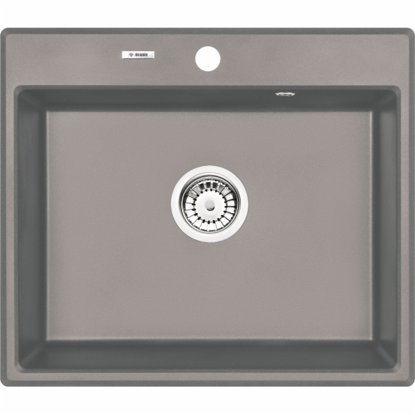 1-BOWL GRANITE SINK DEANTE GREY METALLI