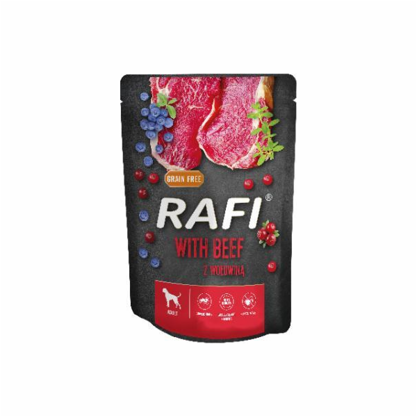 DOLINA NOTECI RAFI Wet dog food Beef  b