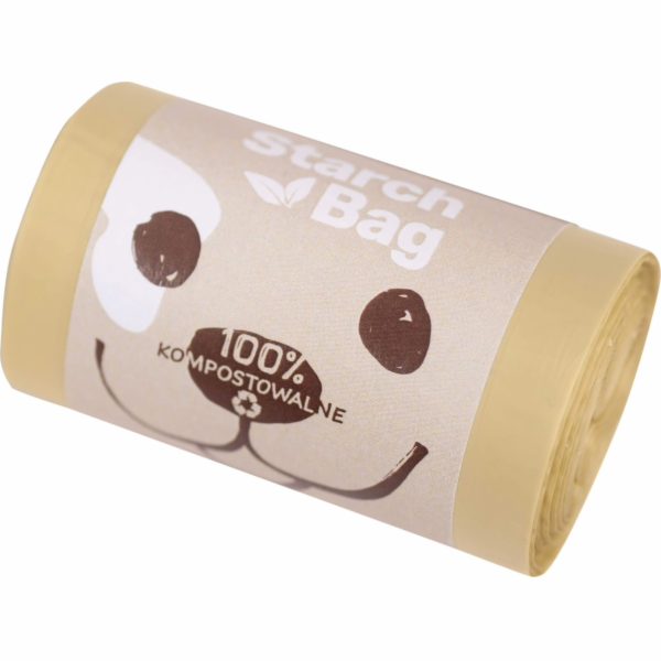 STARCH BAG - Dog poop bags -  1 x 15 pc