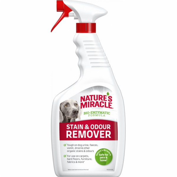 NATURE S MIRACLE Stain&Odour Remover Dog - Sprej na čiště...