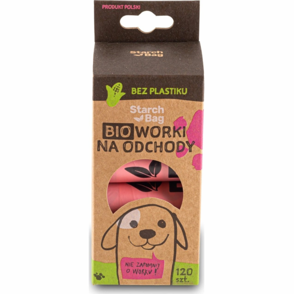 STARCH BAG - Dog poop bags - 8 x 15