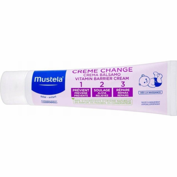 MUSTELA_Vitamin Barrier Cream 123 ochranný krém na zadečk...