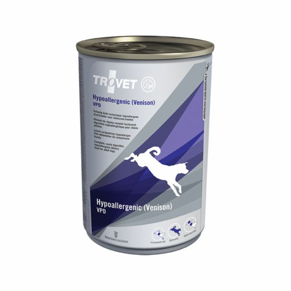 TROVET Hypoallergenic VPD with venison 