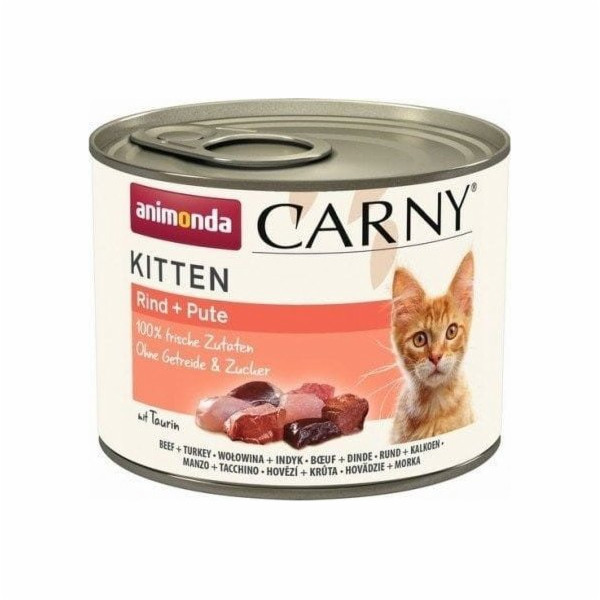 ANIMONDA Carny Kitten Beef Turkey - wet