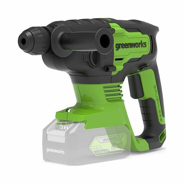24V Greenworks hammer drill GD24SDS2 - 