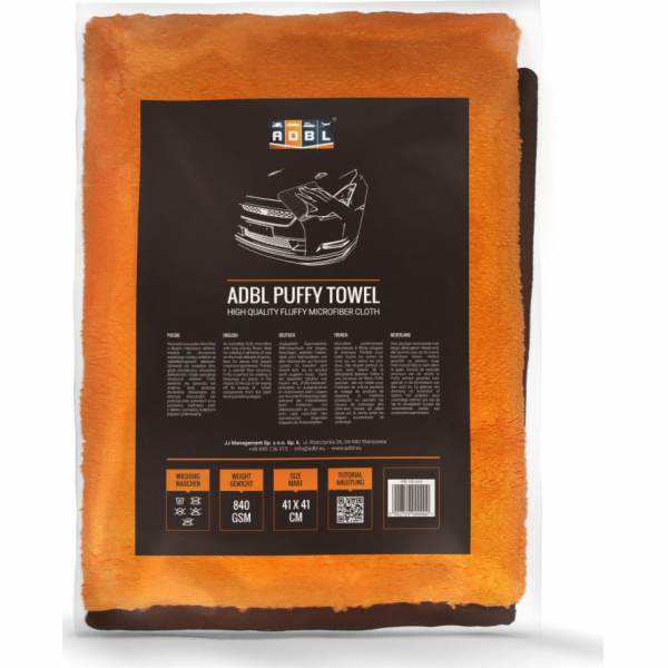 ADBL Puffy towel 840gsm