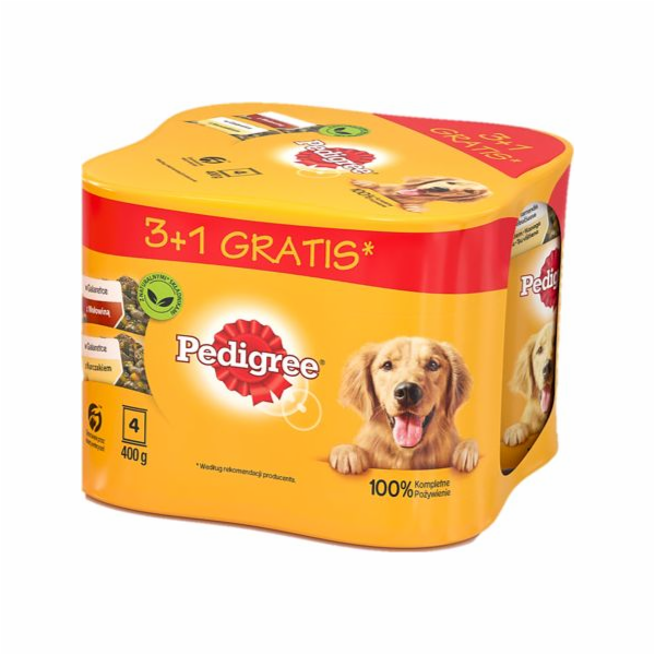 PEDIGREE Beef and chicken with jelly - 