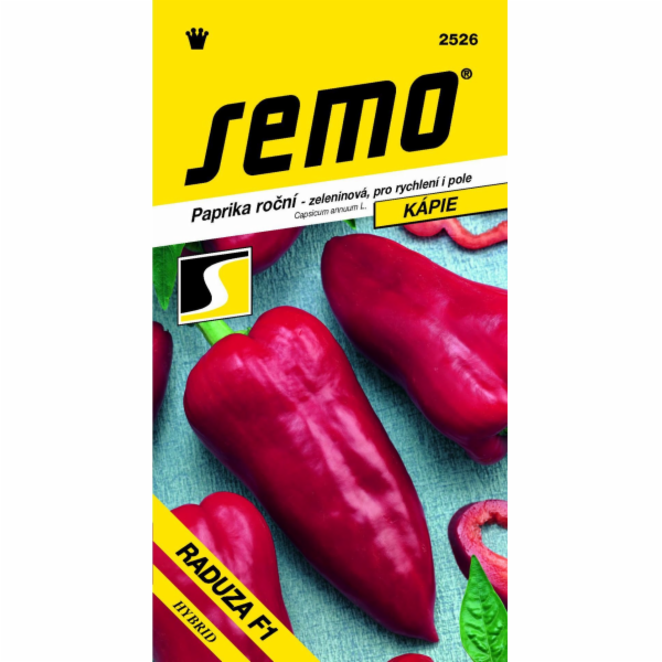 Semeno Paprika sladká F1 Raduza