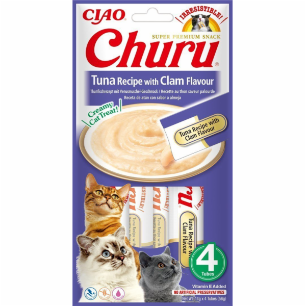 INABA Churu Tuna with clam flavour - ca