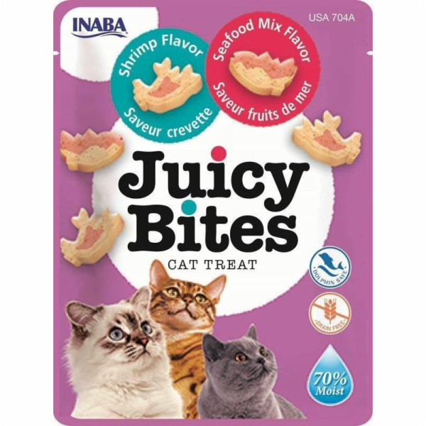 INABA Juicy Bites Shrimp and Seafood - 