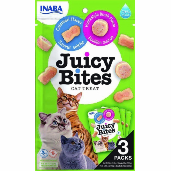 INABA Juicy Bites Homestyle broth and C