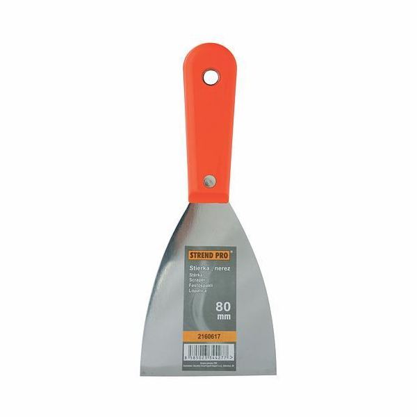 Stěrka malířská 60 mm nerez s plastovou rukojetí Strend S20