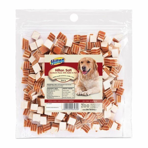 HILTON Sandwich pieces with rabbit and 