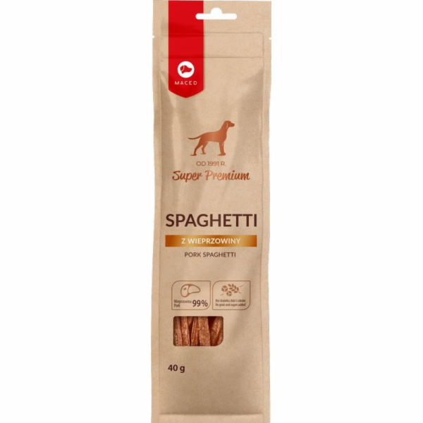 MACED Pork Spaghetti  - Dog treat - 40g
