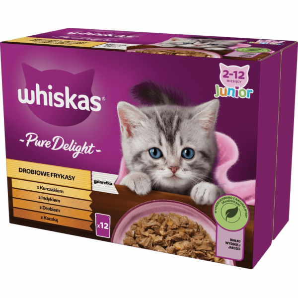 WHISKAS poultry fritters junior poultry