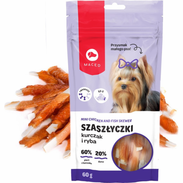 MACED Fish sticks with chicken - Dog tr