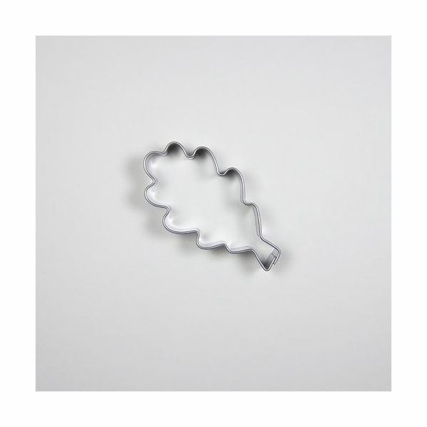 Vykrajovátko DUBOVÝ LIST nerez 5,9x3 cm