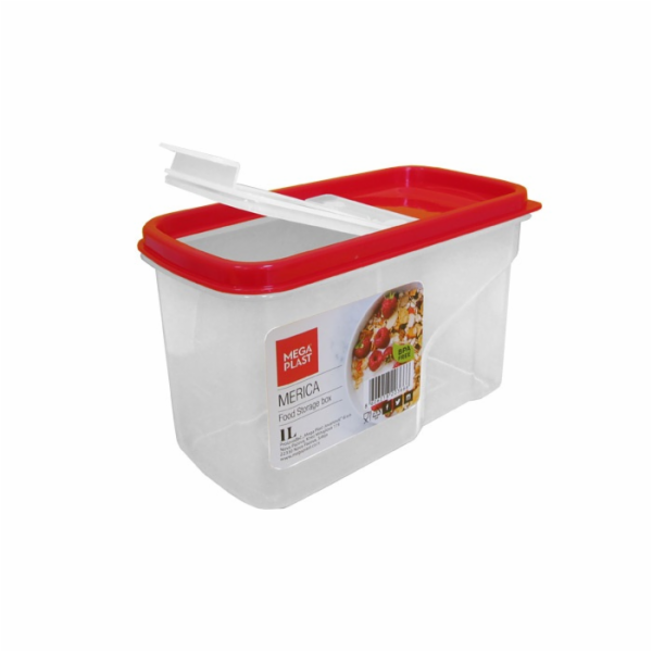 Dóza dávkovací s odměrkou 1 l plast