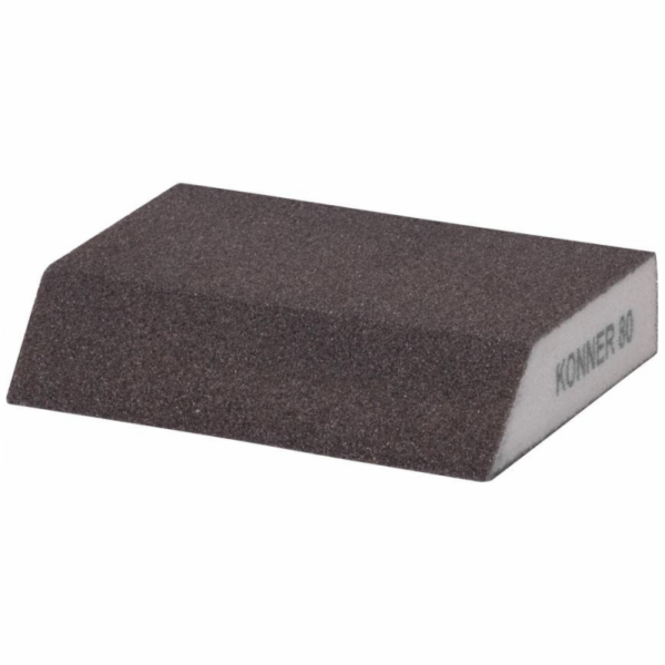 Houba brusná zkosená G80 125x90x65x25 mm KONNER