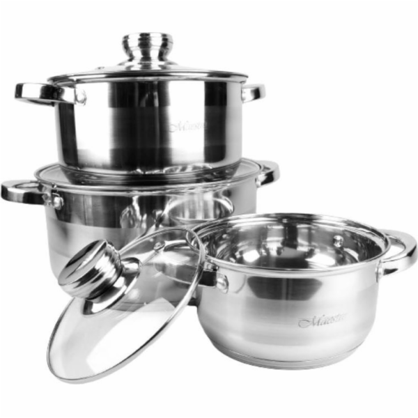 Maestro MR-2220-6L A set of pots of 6 e