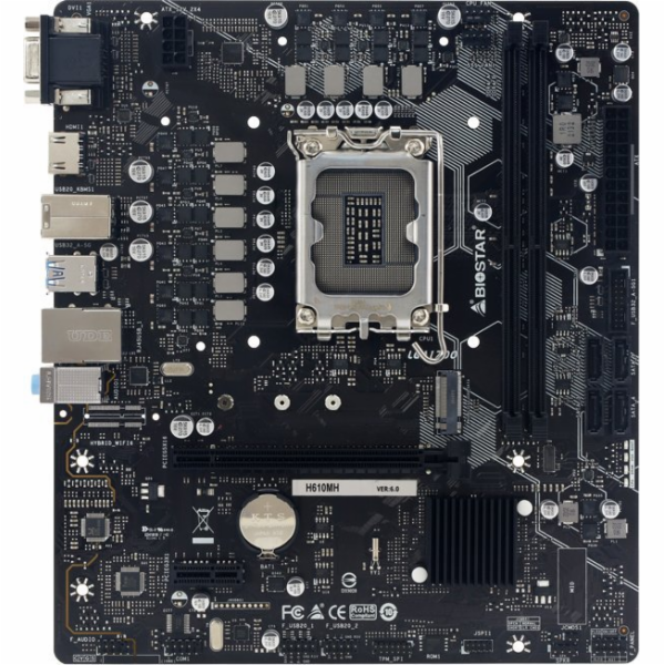 BIOSTAR H610MH D5 motherboard